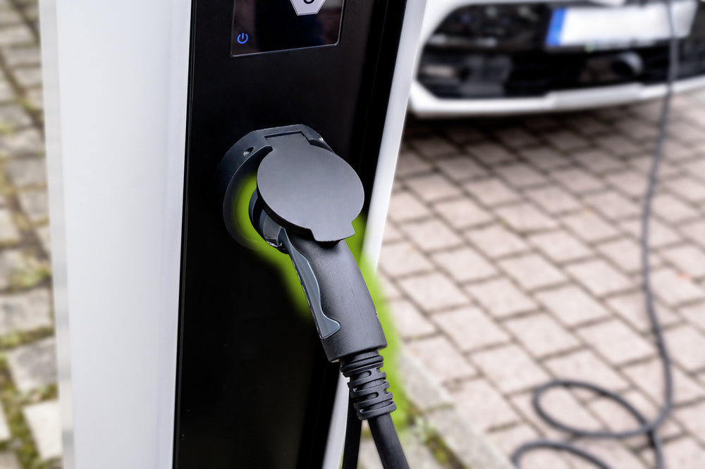 EV Typ 2 5m Ladekabel 11kW IP55 - Anwendungsbild