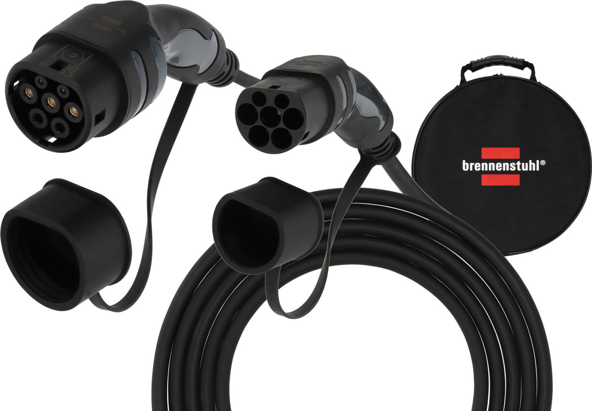 EV Typ 2 7m Ladekabel 11kW IP55 - Produktbild