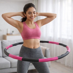 Hula Hoop 95 cm (Rosa-Grigio)