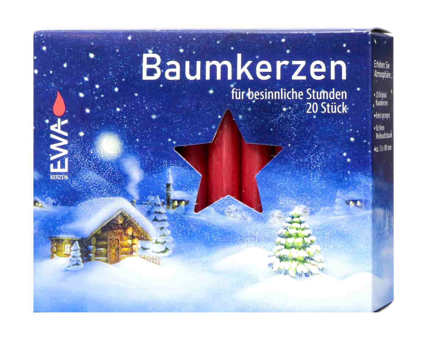 Baumkerzen Antikrot, 20/250, 20 er