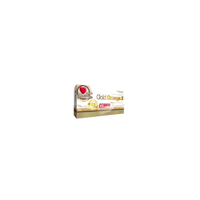 Gold Omega 3 (65%) 1000mg - 60caps.