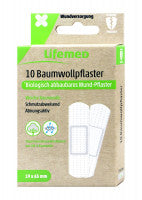 Lifemed Baumwollpflaster, 10 er