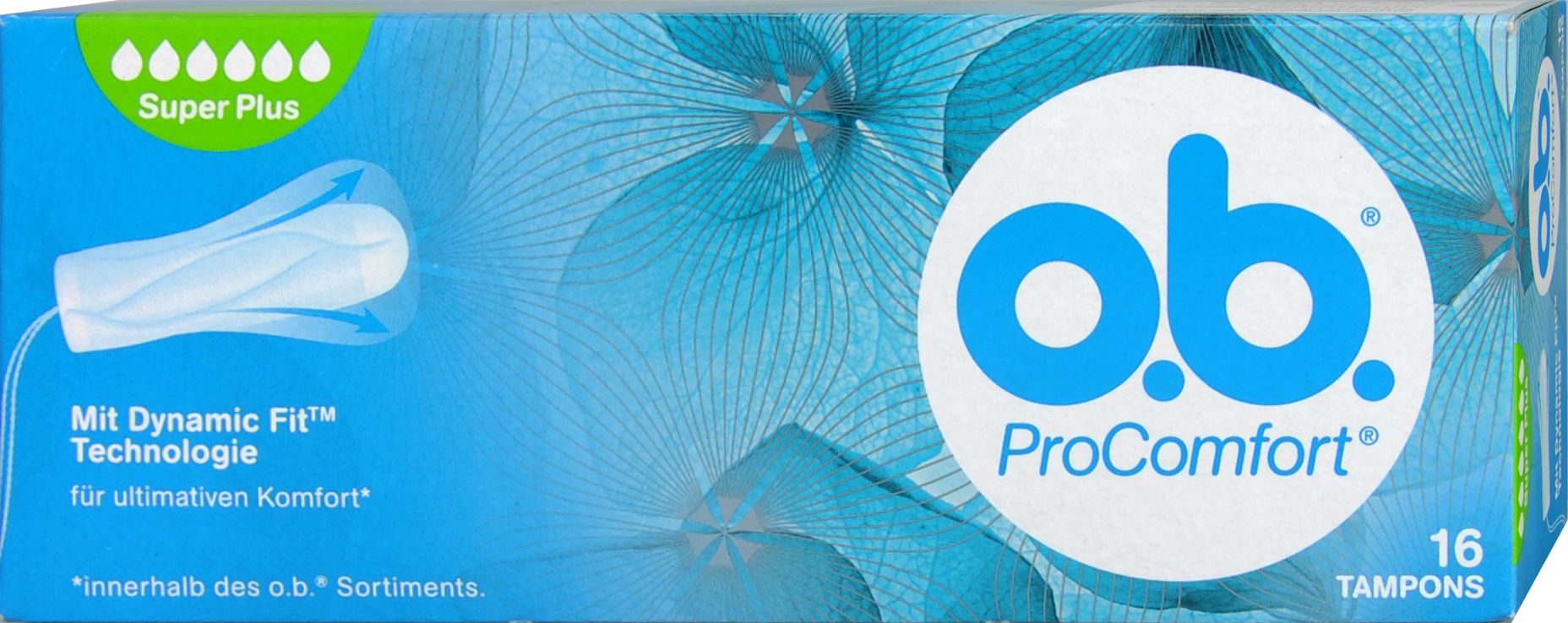 OB Pro Comfort Super Plus, 16 er
