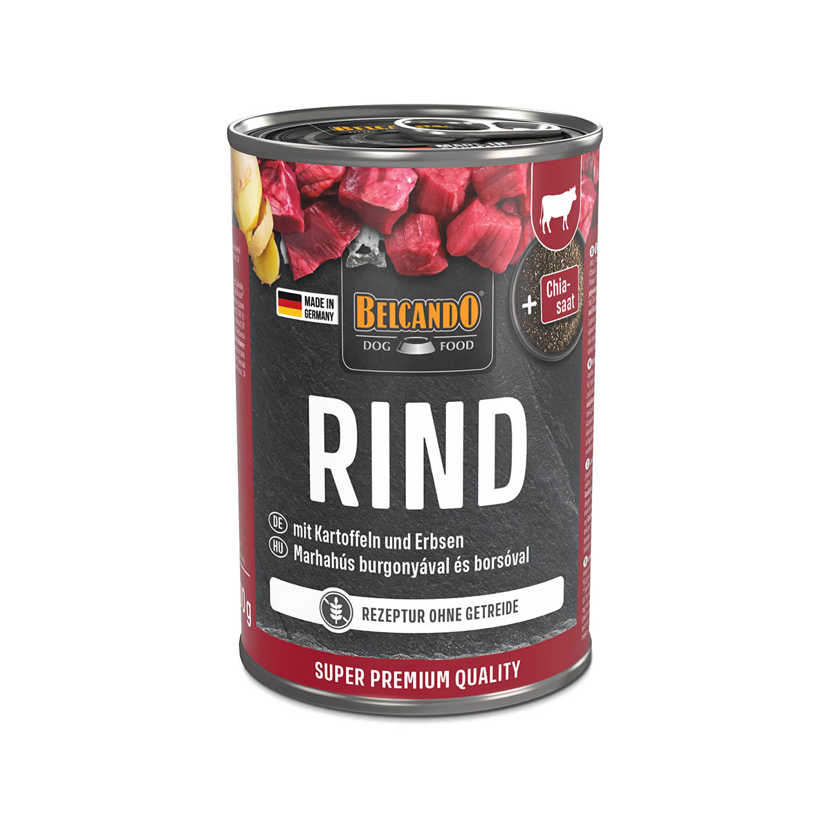 DOSE BELCANDO 400 G RIND MIT KARTOFFELNUND ERBSEN - 6 STK
