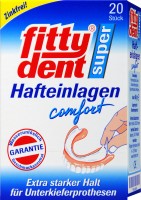 Fittydent Super Hafteinlagen wasserunlöslich, 20 er