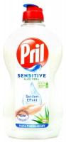 Pril Geschirrspülmittel Sensitiv Aloe Vera & Seideneffekt, 450 ml
