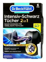 Dr. Beckmann Intensiv-Schwarz Tücher 3in1, 8 er