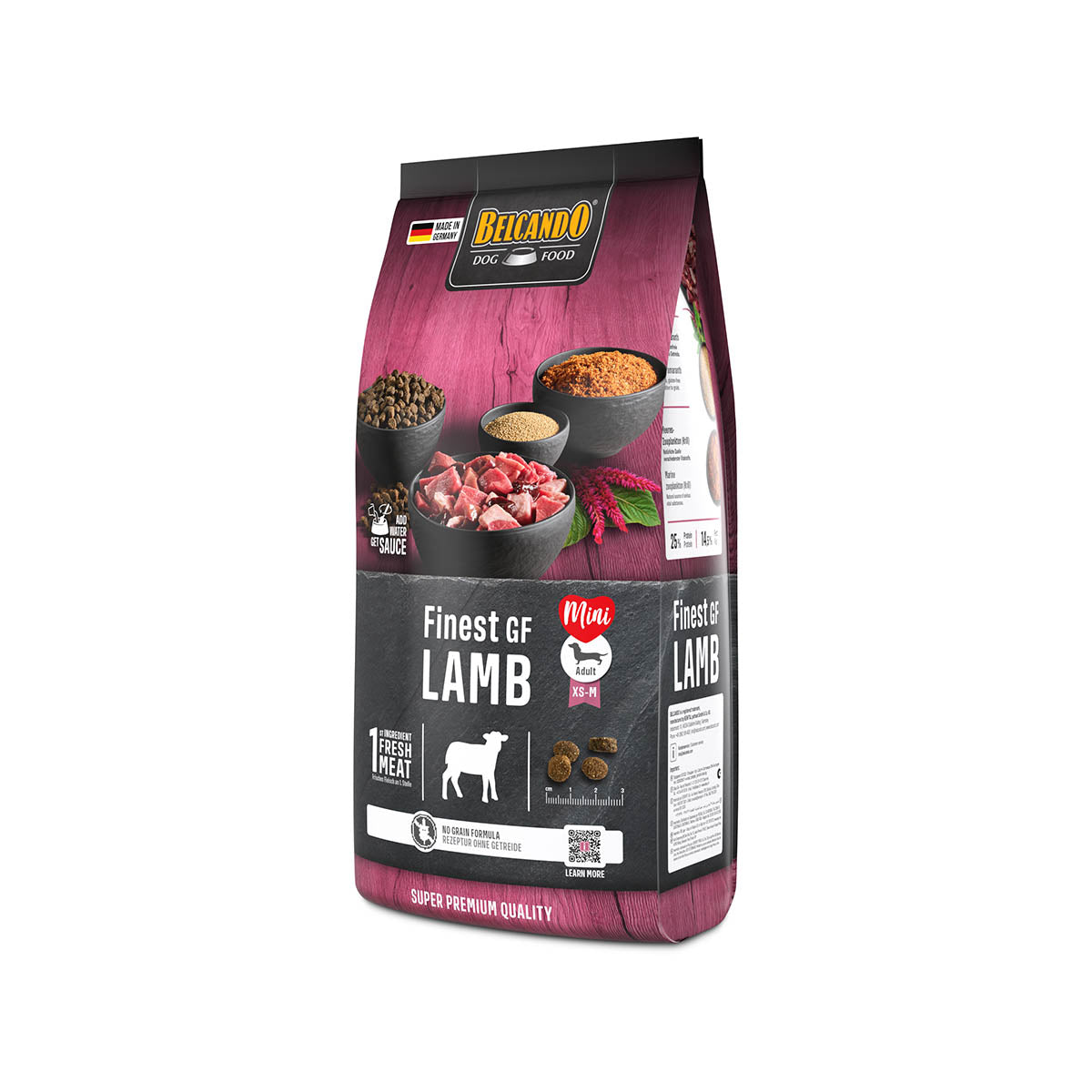 FINEST GF LAMB 1 KG BELCANDO