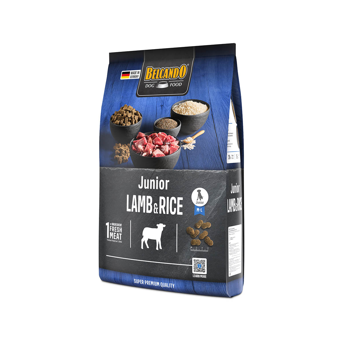 JUNIOR LAMB & RICE 4 KG BELCANDO