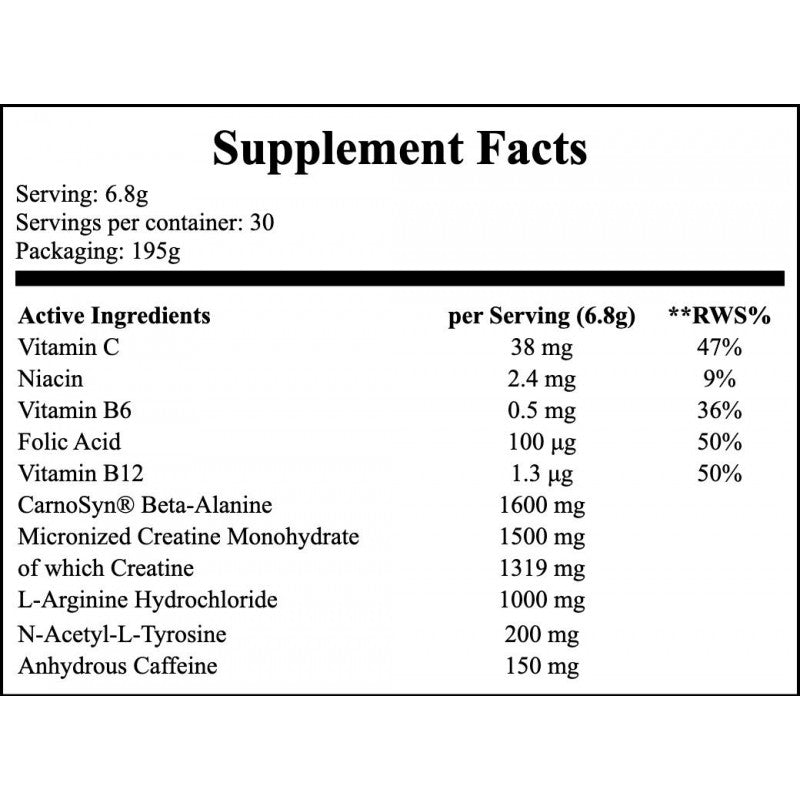 C4 Original iD Series - 195g - 30serv - Fruit Punch