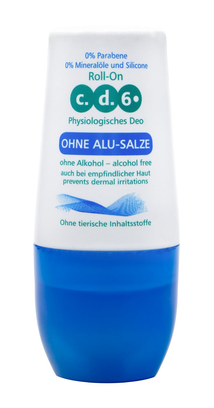 CD 6 Deo Roll-on ohne Alu-Salze, 60 ml