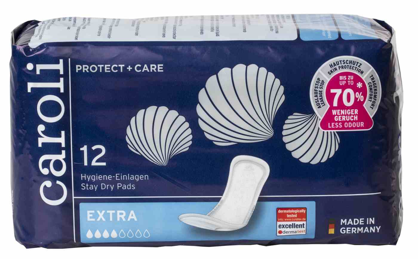 Caroli Hygiene Einlage Extra bei leicht./mittl.Blasenschwäch, 12 er
