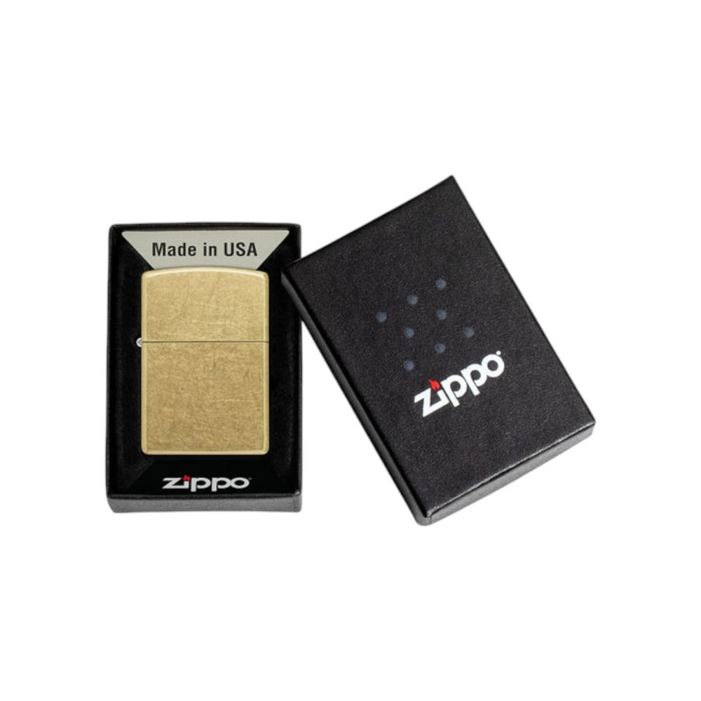 Zippo Feuerzeug Street Brass