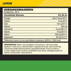 Optimum Nutrition Electrolytes Shots - 12 x 99 ml - Lemon
