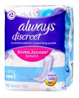 Always discreet Inkontinenz Einlagen long, 10 er