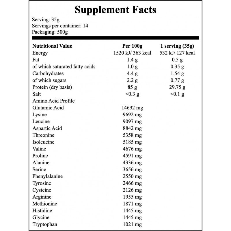 Whey Isolate 90 - 500g - Vanilla