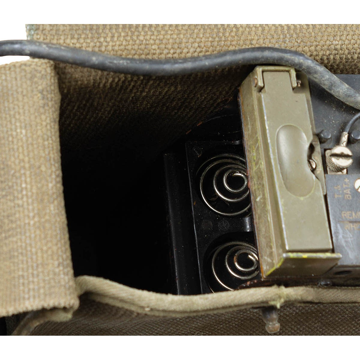 US Feldtelefon, EE-8,mit Canvastasche, gebr.,