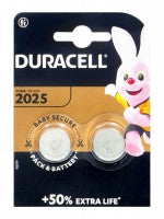Duracell CR 2025 Doppelpack, 3,0 V