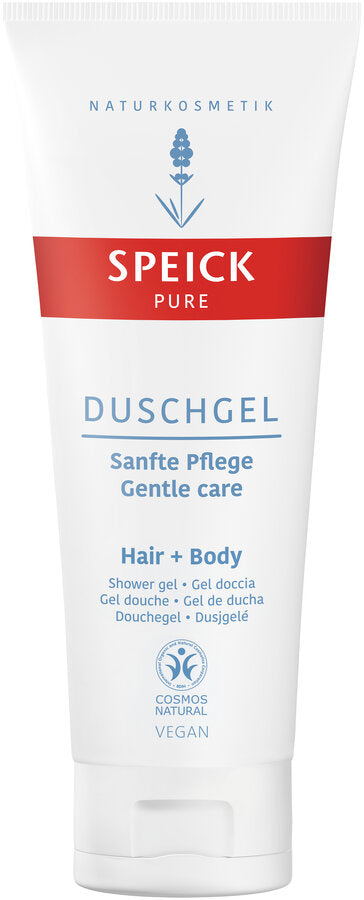 Speick Pure Duschgel, Hair+Body, Vegan, 200 ml