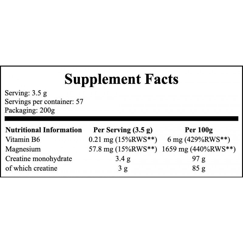 Rocky Athletes Creatine - 200g