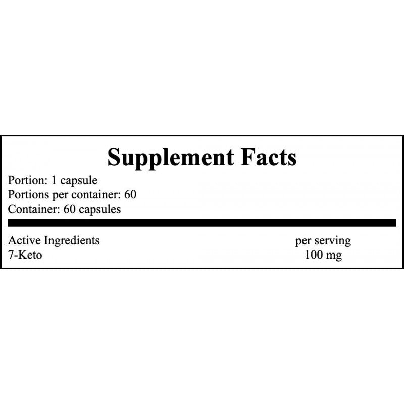 7-Keto 100mg - 60vcaps. x12