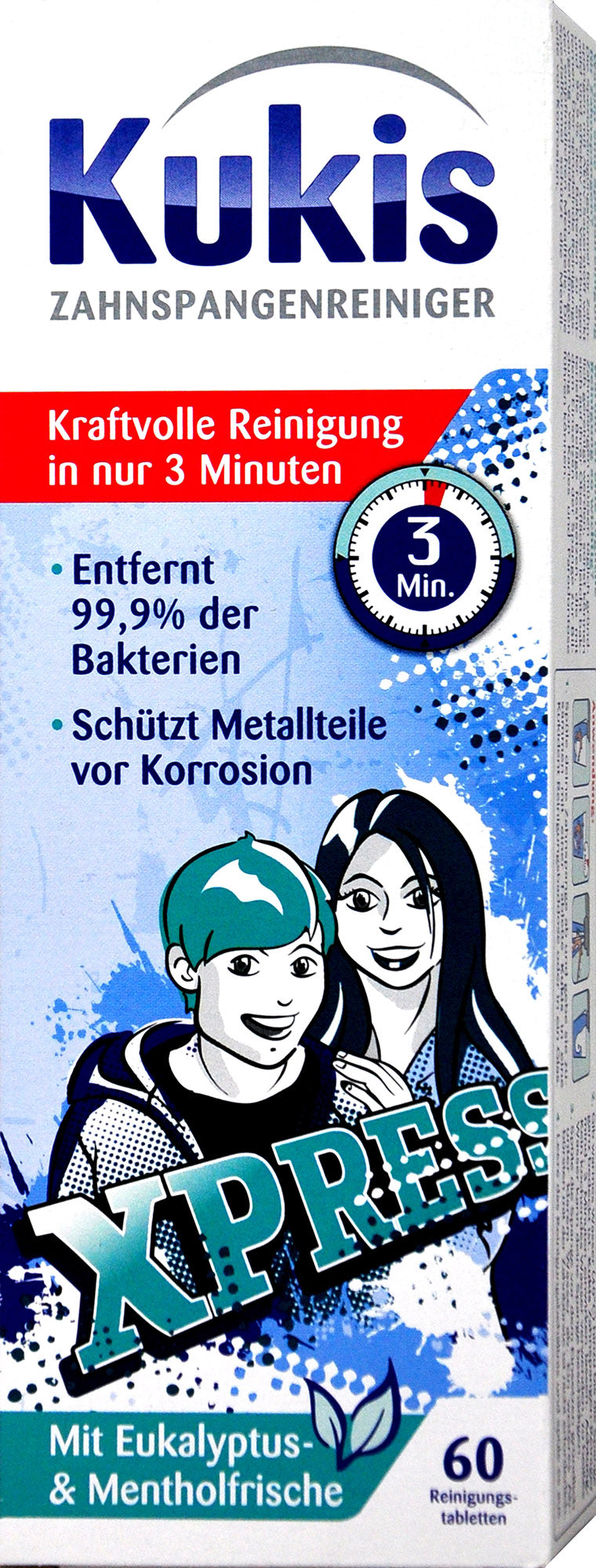 Kukis Zahnspangenreiniger, 60 er