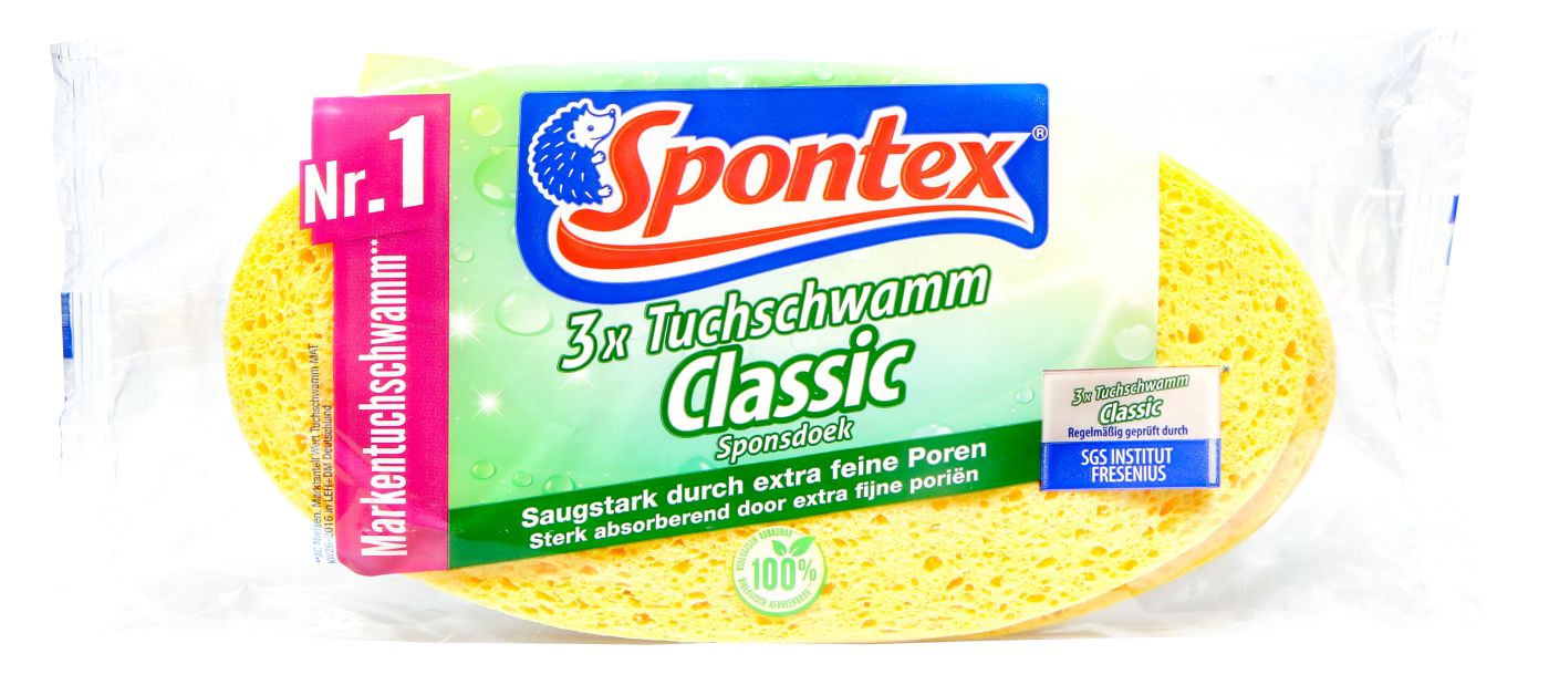 Spontex Tuchschwamm, 3 er