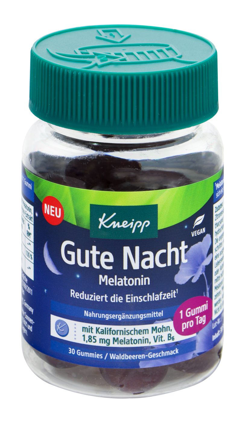 Kneipp Gute Nacht Melatonin Gummies, 30 er