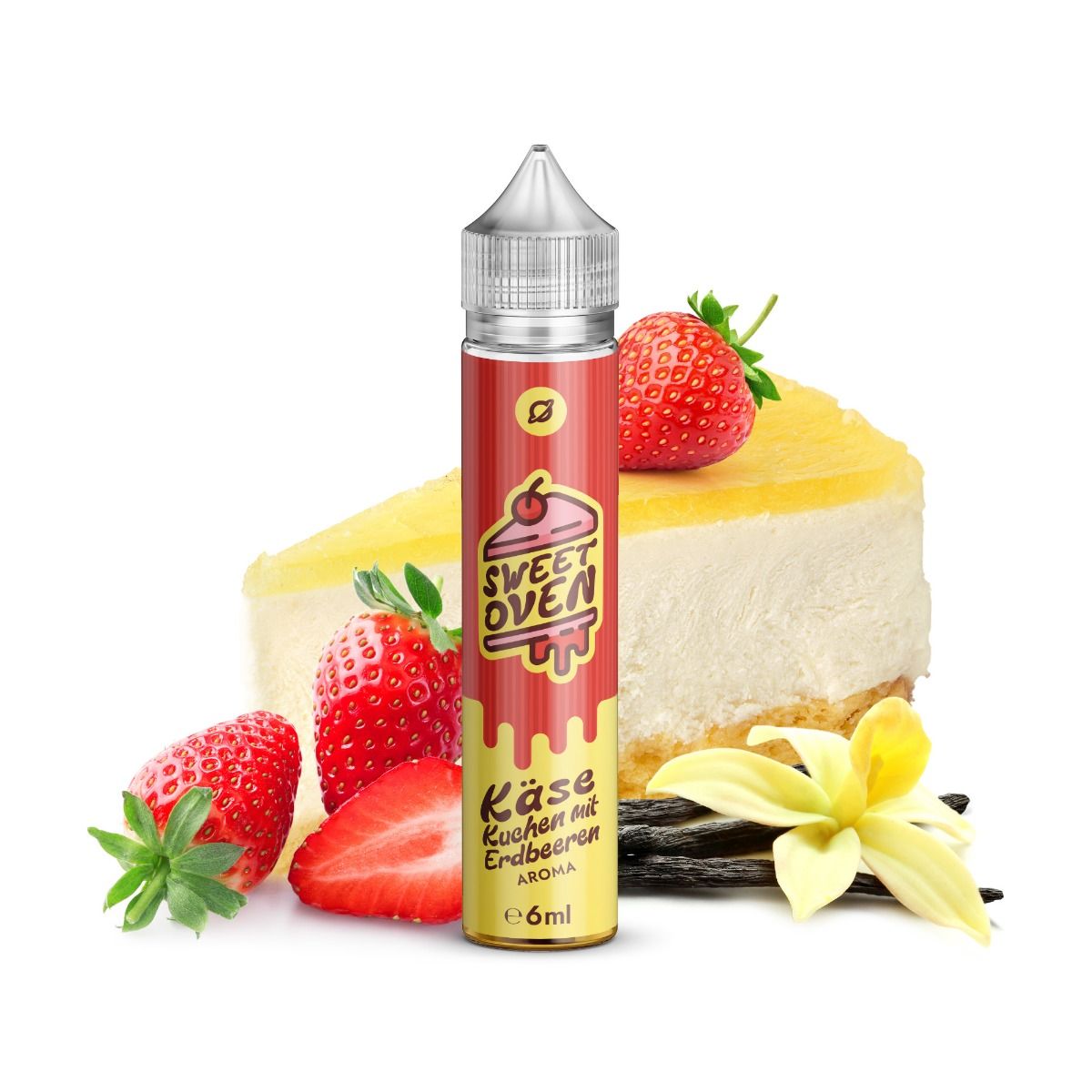 Flavorverse - Sweet Oven - Käsekuchen mit Erdbeeren - Longfill