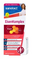Sanotact Eisen Plus + B2 + B6 + B12 Minitabletten, 100 er