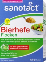 Sanotact Bierhefe Flocken, 100 g