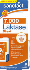 Sanotact Laktase 7.000 Mini-Tabletten, 90 er