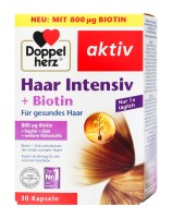 Doppelherz Haar Intensiv und Biotin Kapseln, 30 er