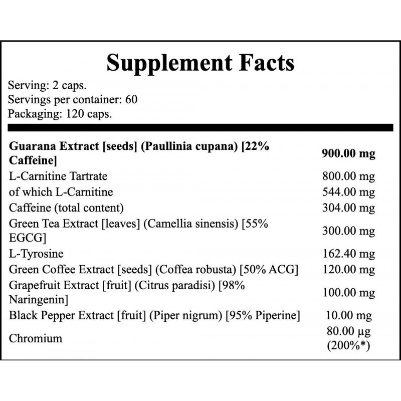 Thermo Fat Burner Max - 120caps.