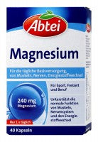 Abtei Magnesium 240 mg Kapseln, 40 er