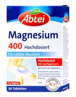Abtei Magnesium 400 mg Tabletten, 30 er