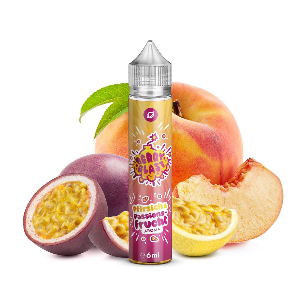 Flavorverse - Berry Blast - Pfirsich & Passionsfrucht - Longfill