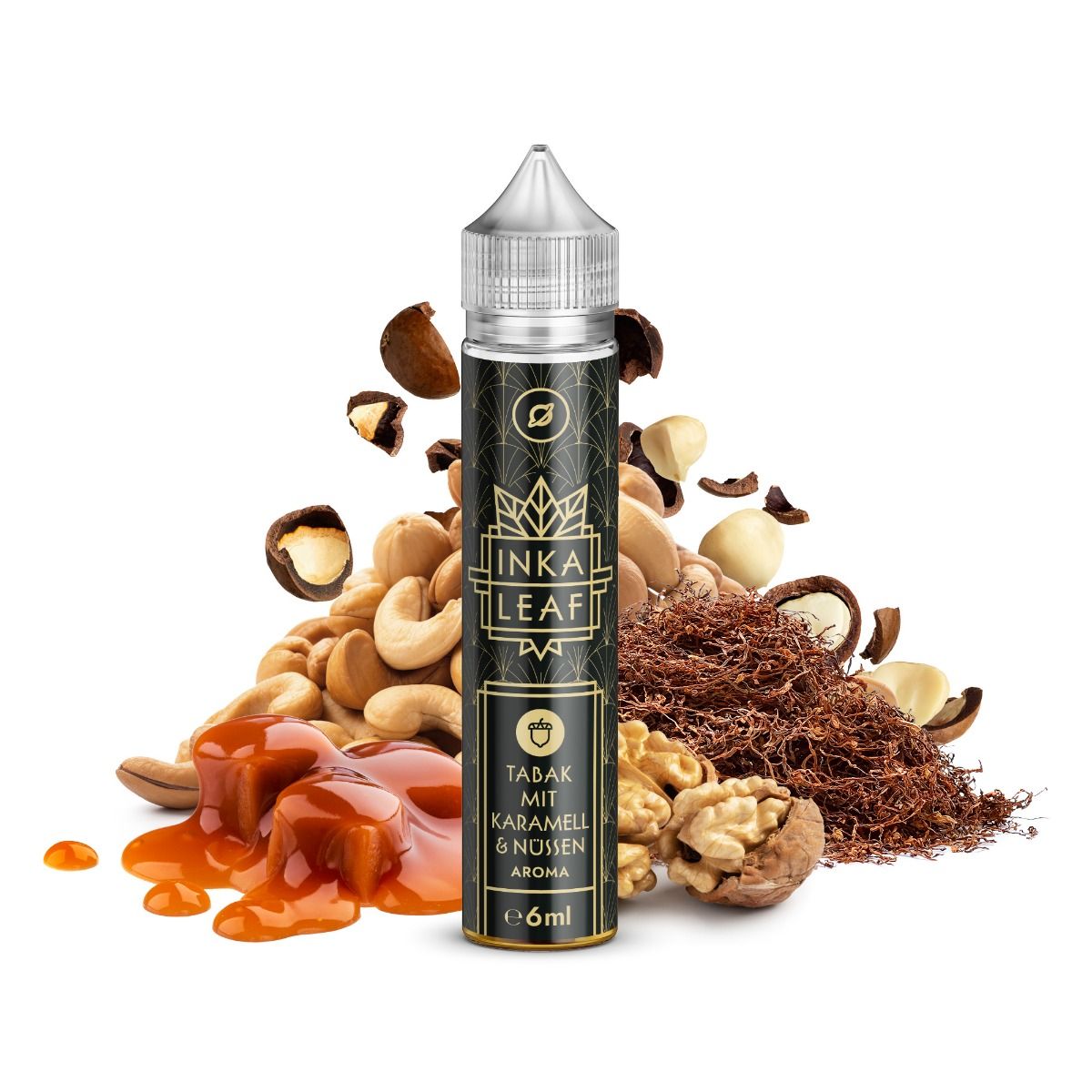 Flavorverse - Inka Leaf - Tabak mit Karamell und Nüssen - Longfill"