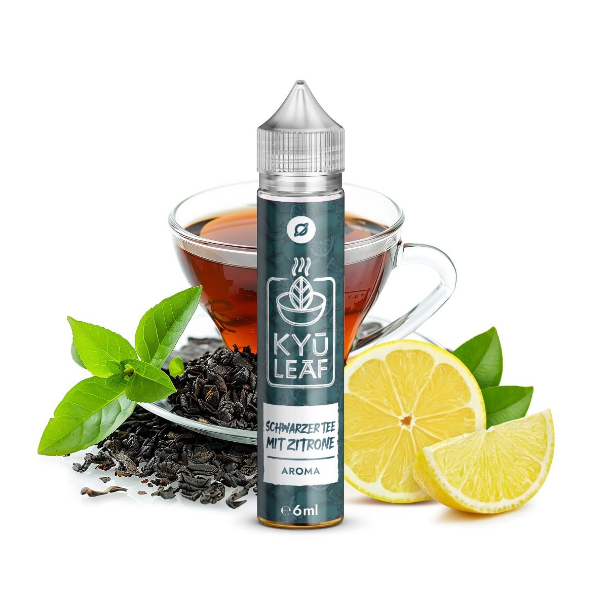Flavorverse - Kyu Leaf - Schwarzer Tee mit Zitrone - Longfill"