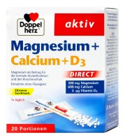 Doppelherz Magnesium Calcium D3 Direct, 20 er