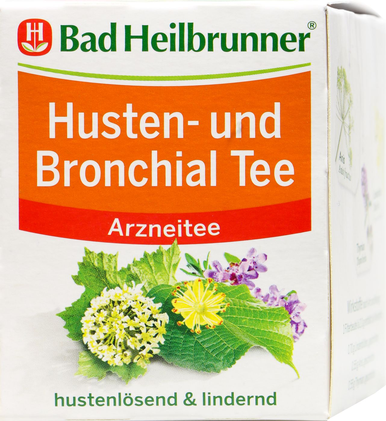 Bad Heilbrunner Husten- und Bronchialtee, 8 Beutel