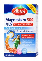 Abtei Magnesium 500 Plus Vital Depot, 42 er