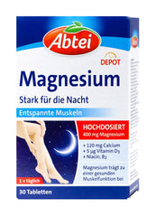 Abtei Magnesium Stark für die Nacht, 30 er