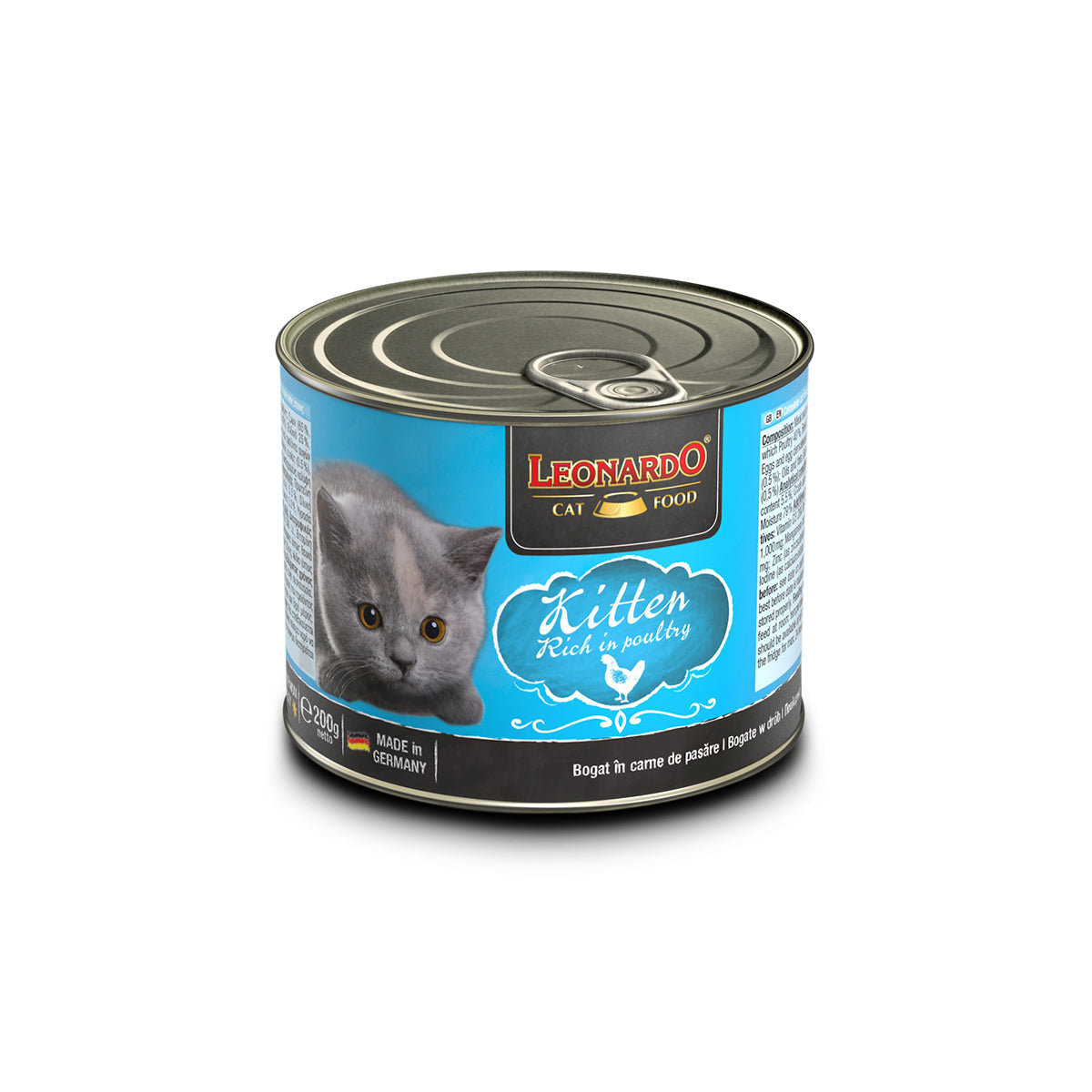 DOSEN LEONARDO KITTEN 200 G - 6 STK