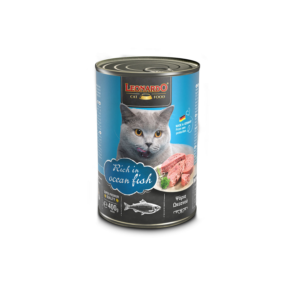 DOSE LEONARDO SEEFISCH 400 G - 6 STK