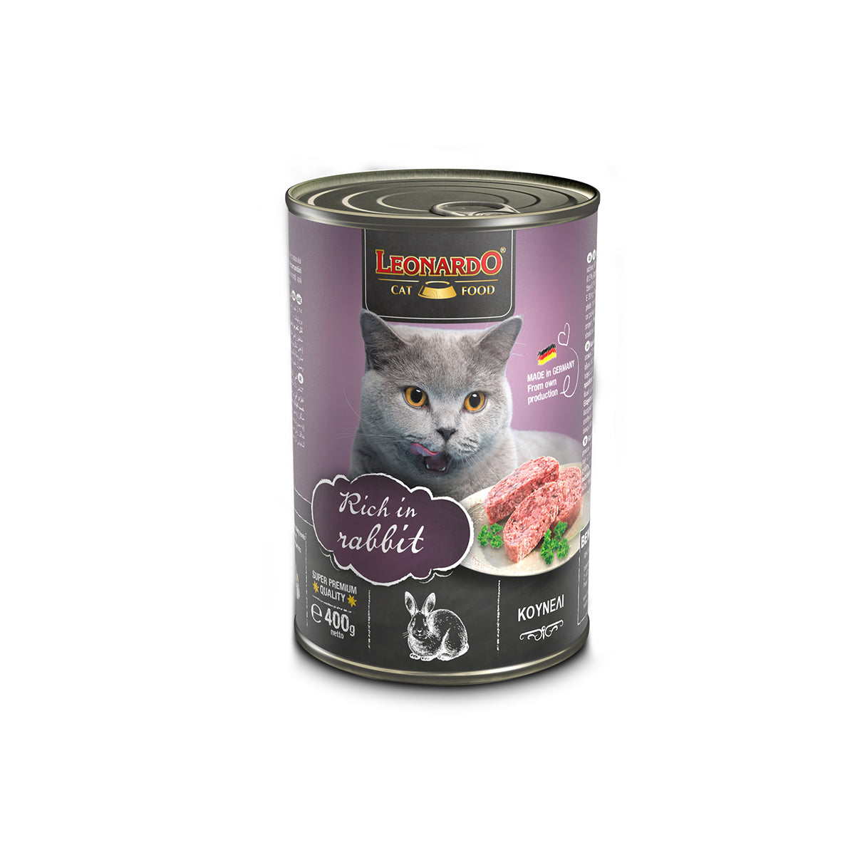 DOSE LEONARDO KANINCHEN 400 G - 6 STK