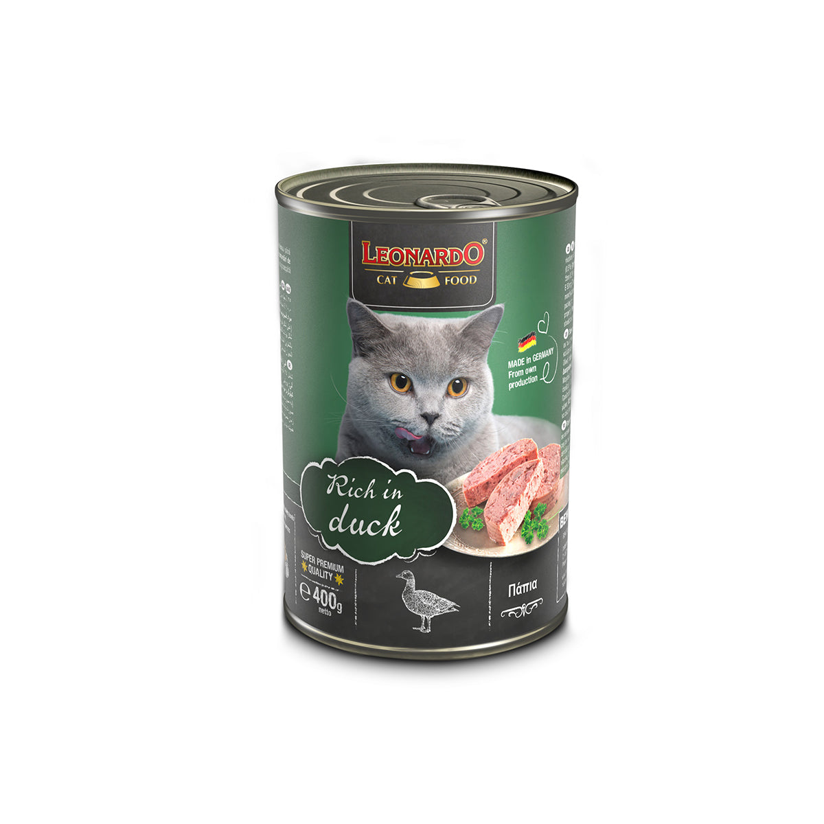 DOSEN LEONARDO REICH AN ENTE 400G NEW - 6 STK