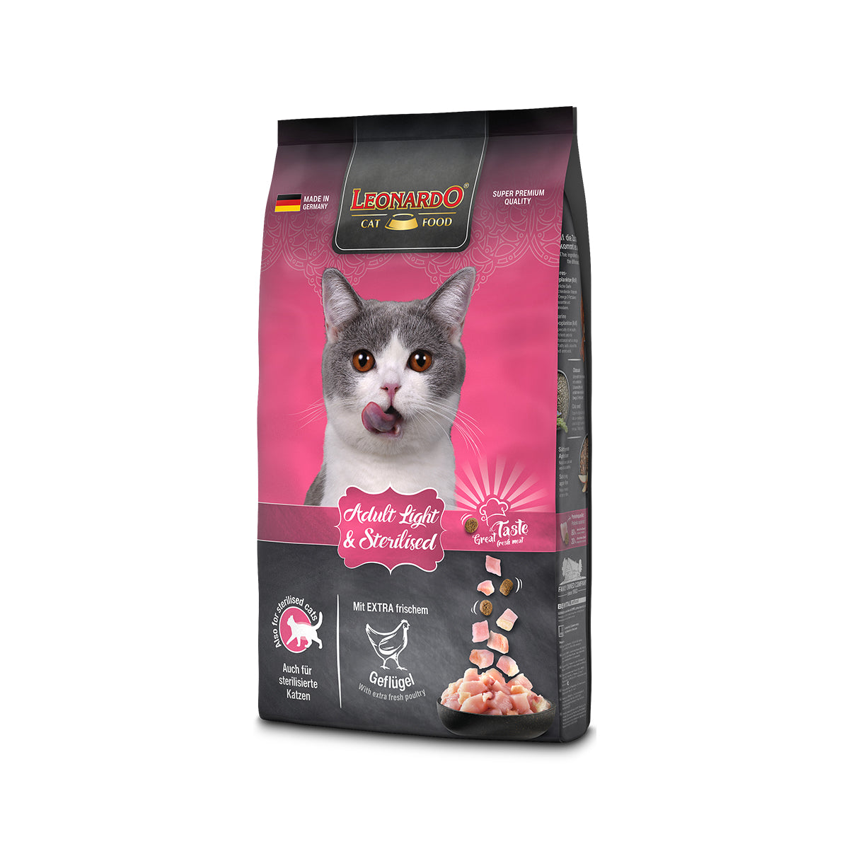 LEONARDO ADULT LIGHT & STERILISED 7.5 KG