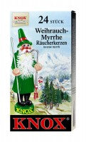 Knox Räucherkerzen Weihrauch-Myrrhe, 24 er