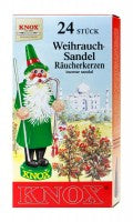 Knox Räucherkerzen Weihrauch-Sandelholz, 24 er